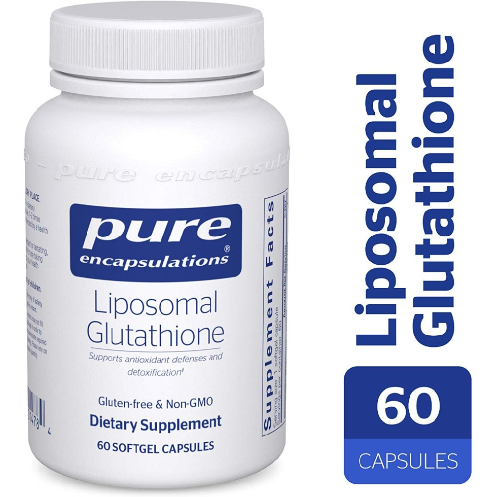 Pure LiposomalGlutathione 리포소말 글루타치온 60정, 1개 