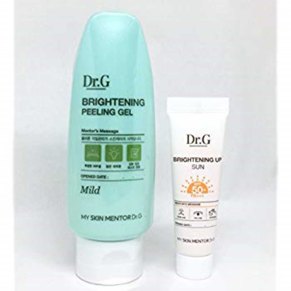 [구매대행] Dr.G Gowoonsesang Brightening Peeling Gel (60ml) + Brightening Up Sun SPF 50+ PA +++(10ml), 1 