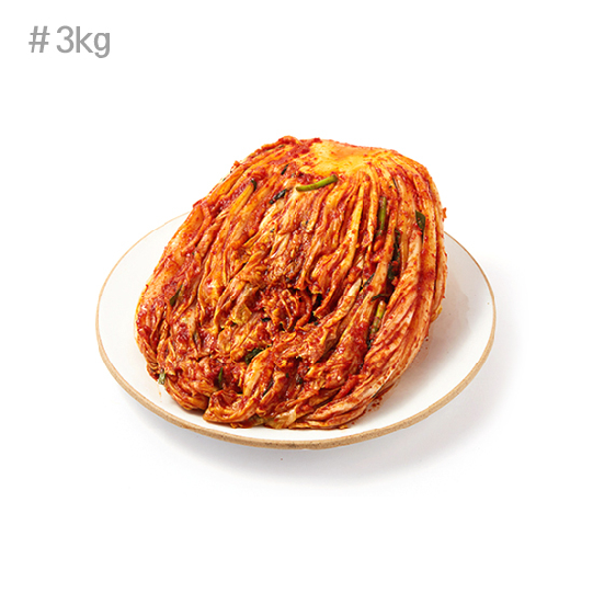 [K쇼핑]홍진경 더김치 포기김치 3kg, 단일상품 