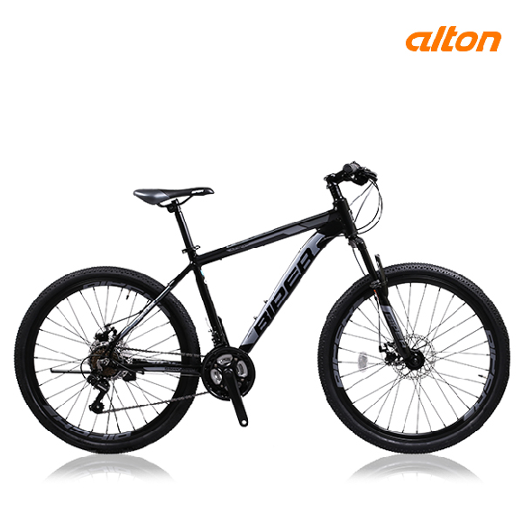 알톤 MTB 자전거 BIPER 라피카6.0D 26인치 시마노21단, 알톤 라피카6.0D 블랙+그레이 