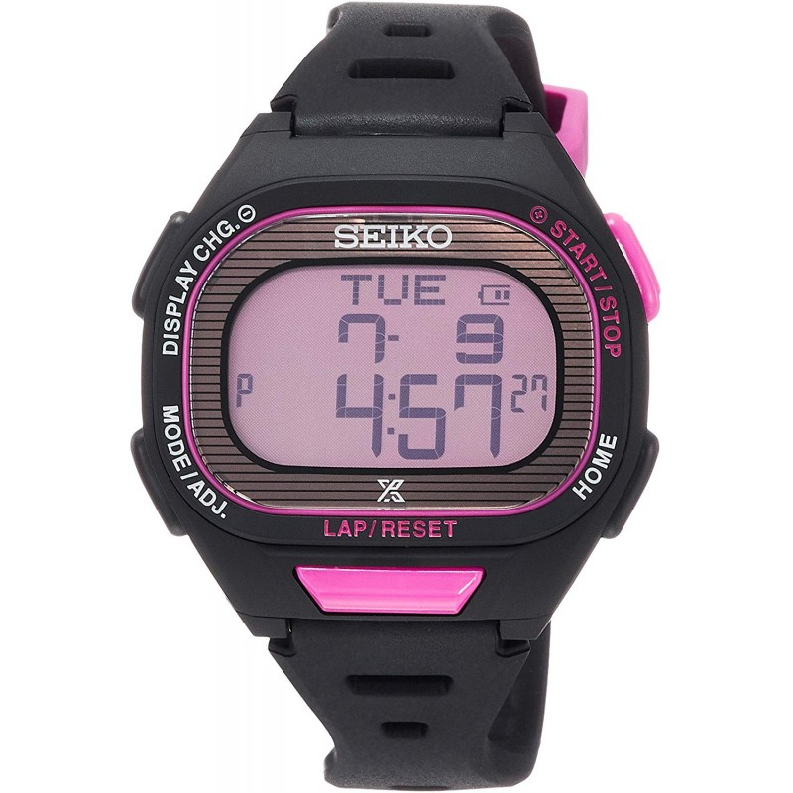 [세이코 시계] 시계 프로 스펙스 Super Runners 솔라 후쿠시마 스페셜 700 개 핑크 액정 문자 