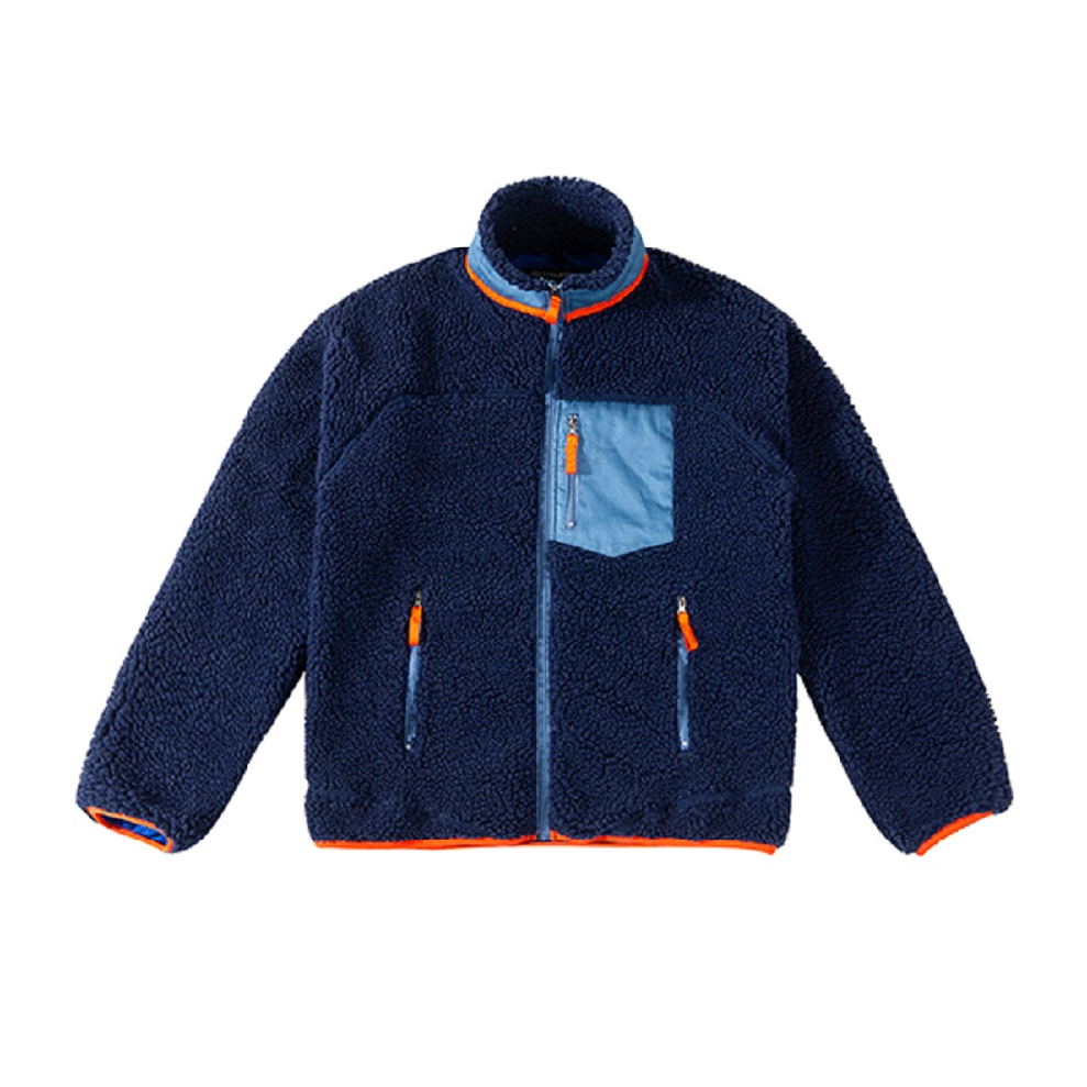 Daitzy 남녀공용 따뜻한 양털 뽀글이 후리스 커플 집업 점퍼 자켓 2colors K0102 