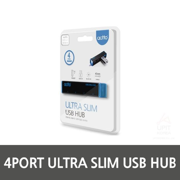 ksw68550 actto 4PORT ULTRA SLIM USB cz406 HUB, 본 상품 선택 