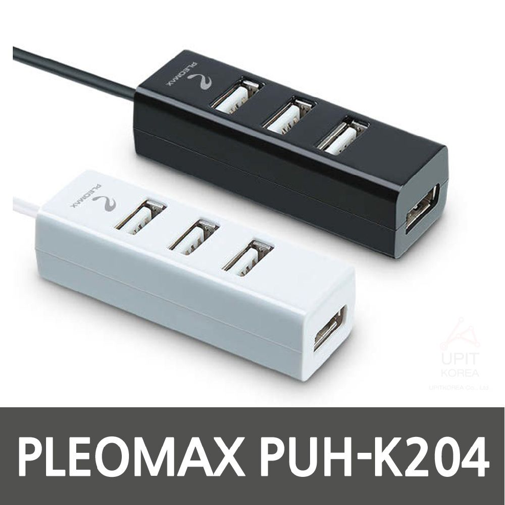 ksw1854 PLEOMAX USB 2．0 4Port Hub yq444 PUH-K204_2245, 본 상품 선택 