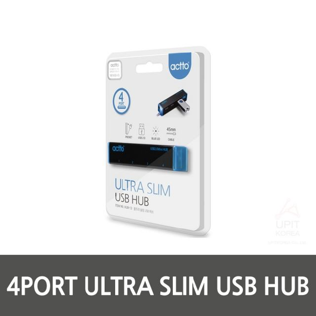 ksw33680 actto 4PORT ULTRA SLIM USB ts190 HUB, 본 상품 선택 