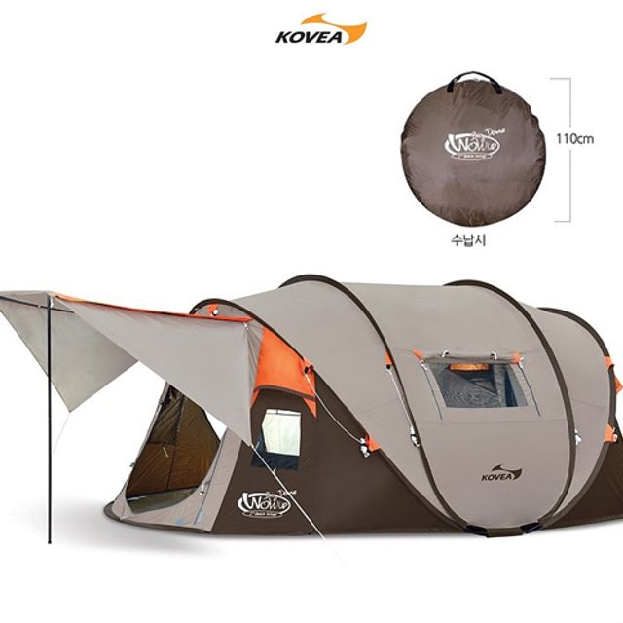 코베아 돔형 텐트 4인용 가족 대형 방수 쉘터 에어 거실형 