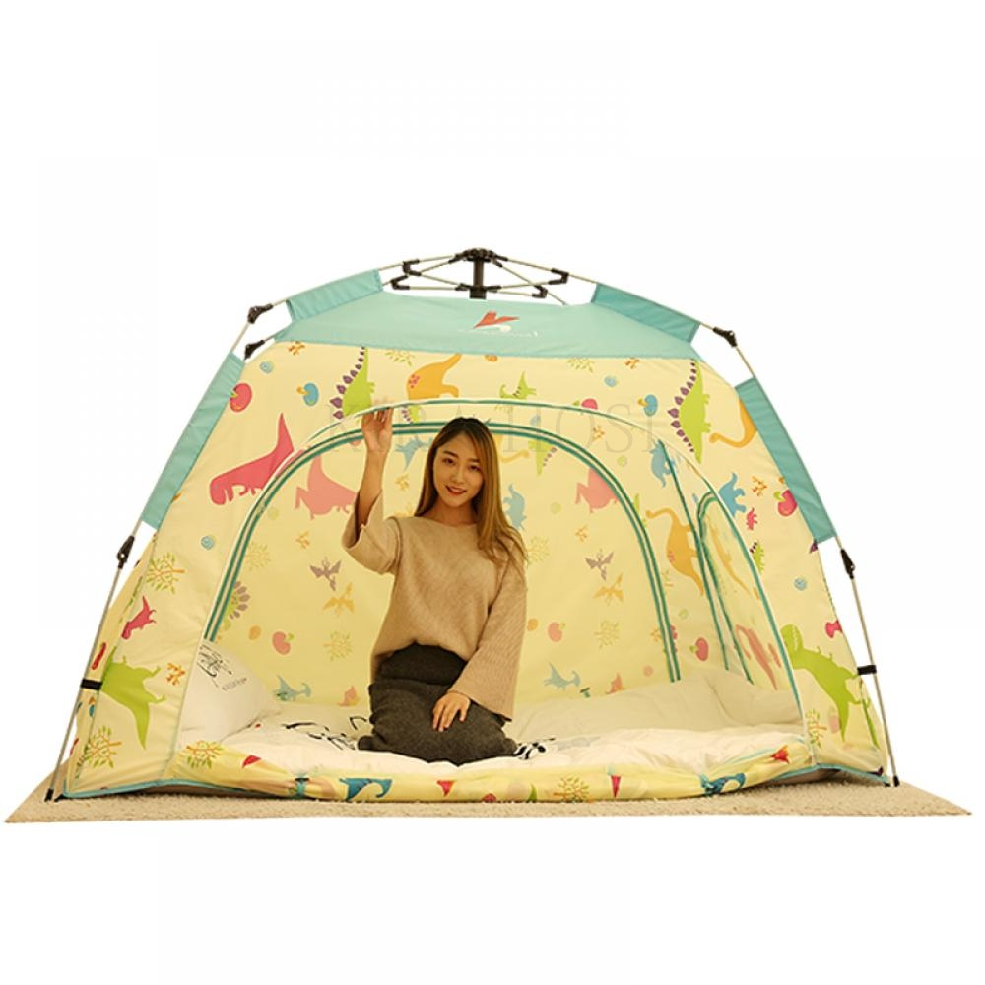 kirahosi 여행캠프 낚시캠프 텐트 침대 텐트 모기장 텐트 Plfd8r, 핑크 X, 1.9M*1M*1.35M 
