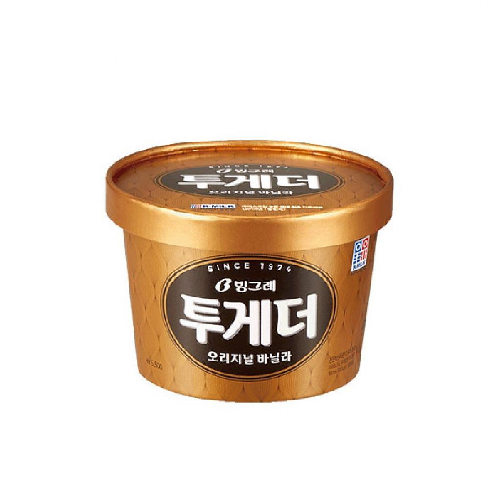 유어드림하우스 빙그레 투게더 바닐라 1박스 6개입 막대아이스크림 컵 아이스크림, 1 