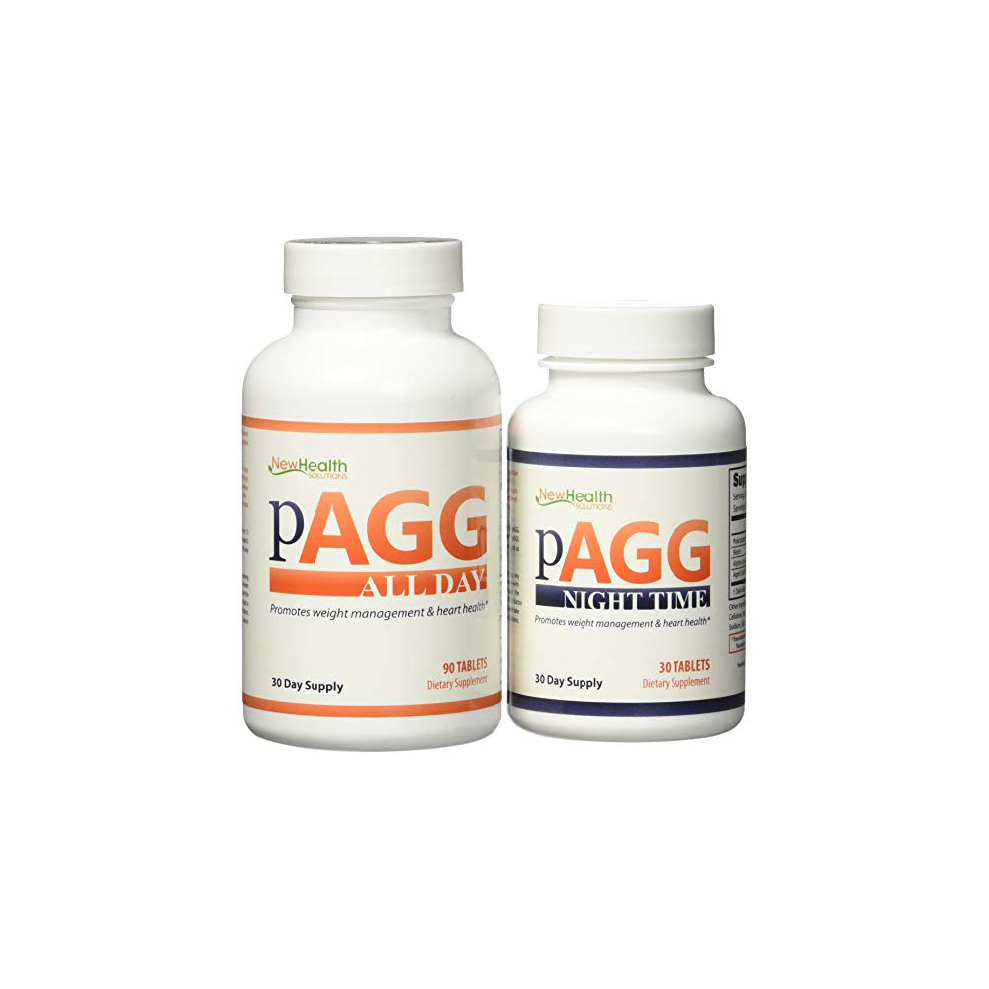 New Health Official PAGG Stack Supplement System 스피드 다이어트 보조제 30일분, 2통 
