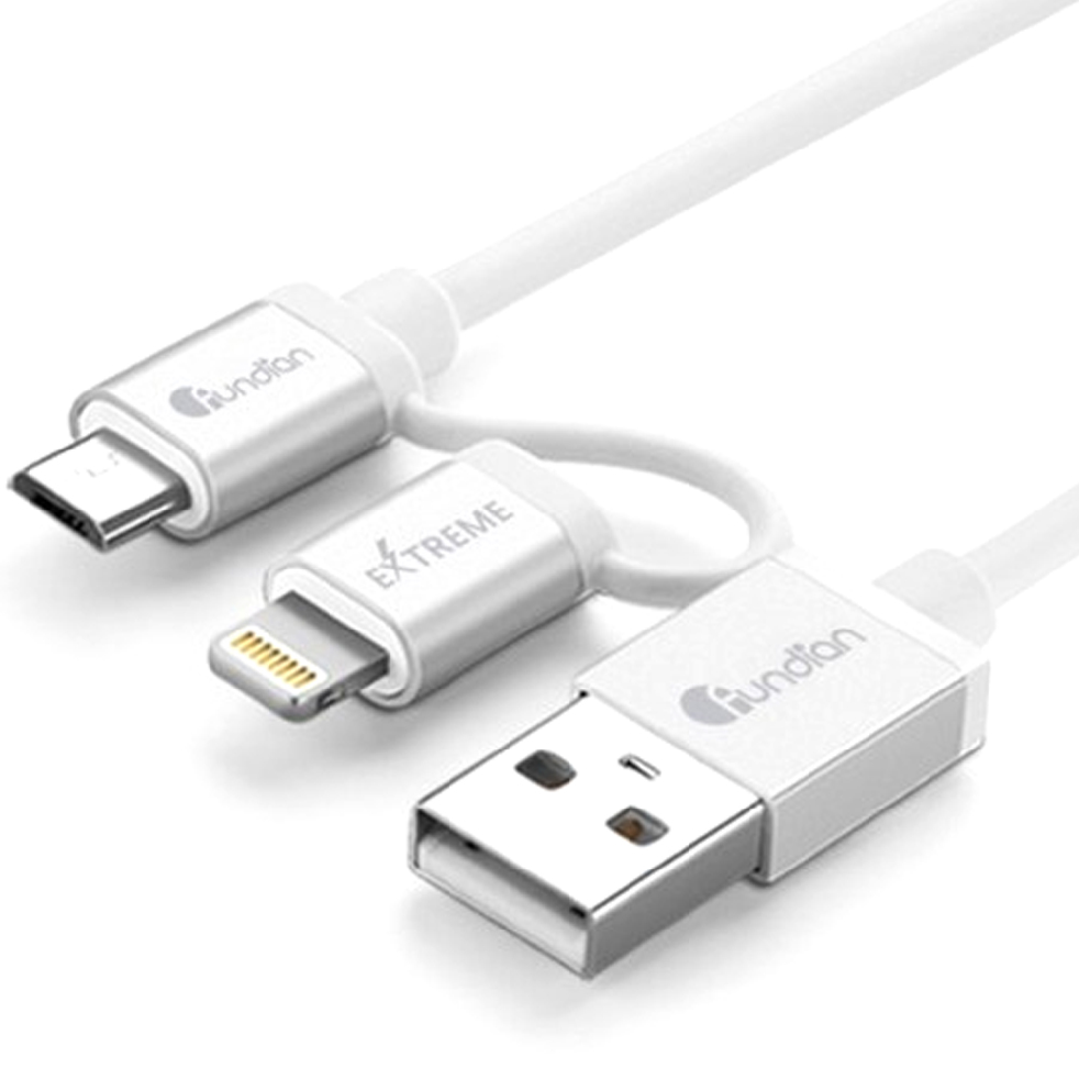 �ݵ�� MFI���� 2in1 5�� ��� ������ ����Ʈ�� ���� ���̺�, 1��, CB-EAM100W 