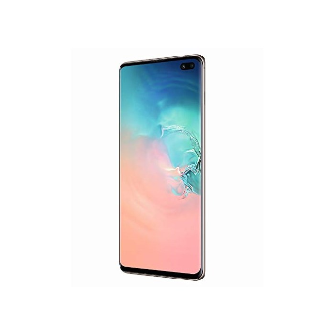 Samsung Galaxy S10�� Plus 1TB / 12GB RAM SM-G975F/DS Hybrid/Dual-SIM (GSM Only No CDMA) Factory ��� 4G/LTE Smartphone - International Version, One Size, Ceramic White 