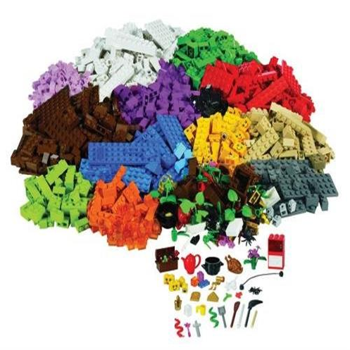 즐겁게 배울 수 있습니다교육 풍경 세트(1 207피스) LEGO Education사병행수입, 본품선택 