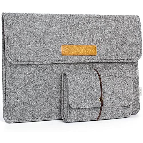 노트북 파우치 13-13.3 Inch Laptop Sleeve JSVER 13 Inch Ultrabook Protective Carrying Case Bag Compatible with MacBook Pro Retina 2013-2015/ MacBook Air, Color = Grey 