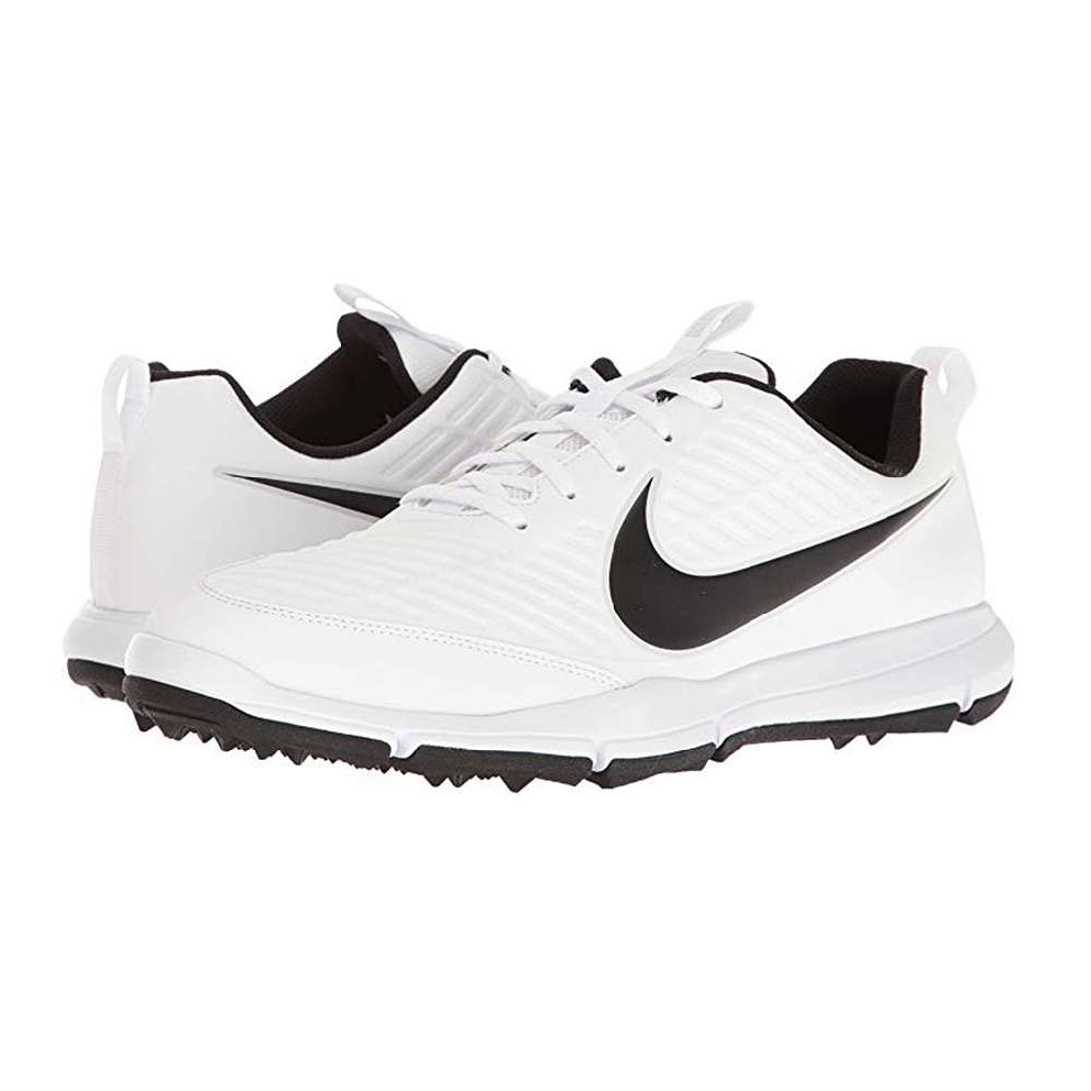 나이키 플로어샷 화이트밀레 스파이크리스 골프화 Nike Mens Explorer 2 Golf Shoe WHITE 