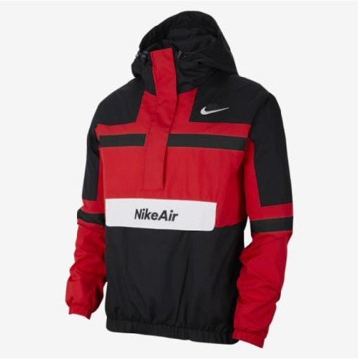 나이키 에어 우븐 아노락 쟈켓 Nike Air Woven Jacket University Red/Black/White 