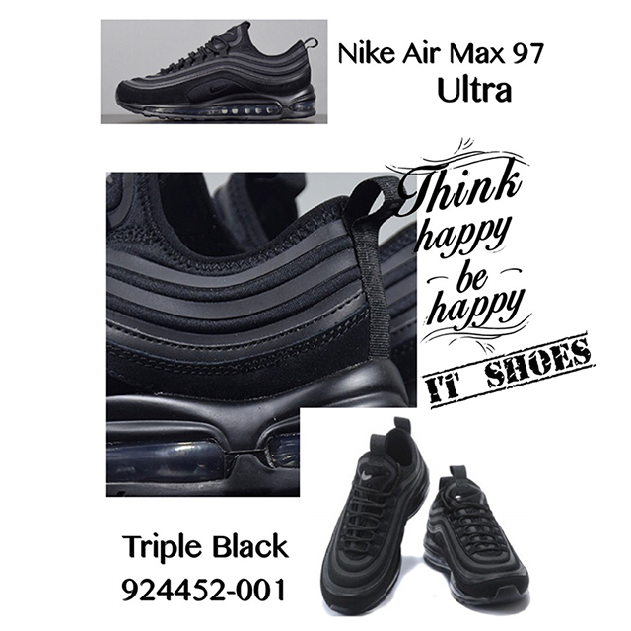 Nike 나이키 에어맥스97 울트라 17 Air Max97 Ultra Triple Black 924452-001 