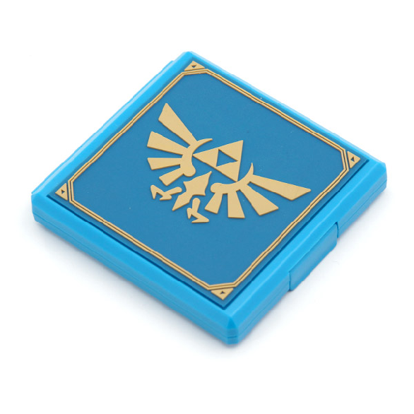모모켓 닌텐도스위치 & 라이트 공용 게임팩 심볼 수납케이스 블루, 단일 상품, 1개 