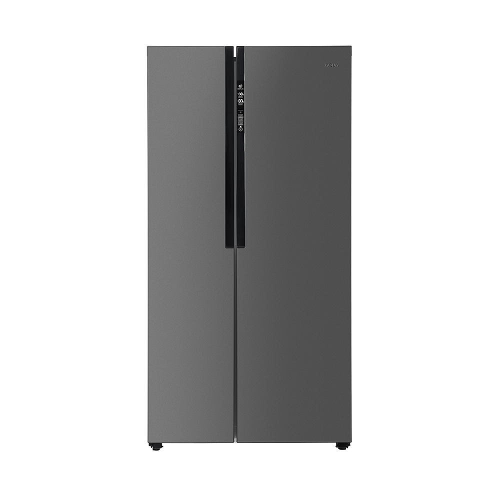 하이얼 AQUA 세미빌트인 인테리어 양문형 냉장고 블랙 515L 방문설치, ARS565HNBI 