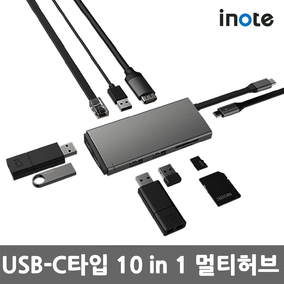 FS-CH51P C타입 4K HDMI USB3.0 멀티 허브 C PD 고속충전, 단일상품 