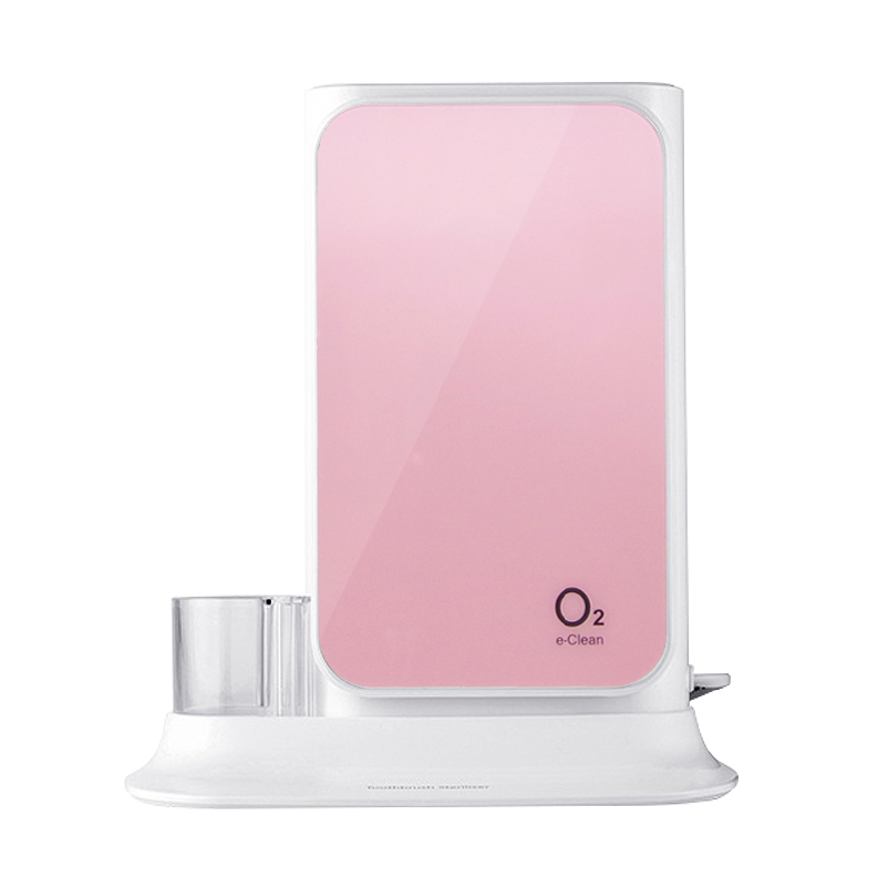 오투케어 가정용 칫솔 살균기, BS-7600S, 핑크 