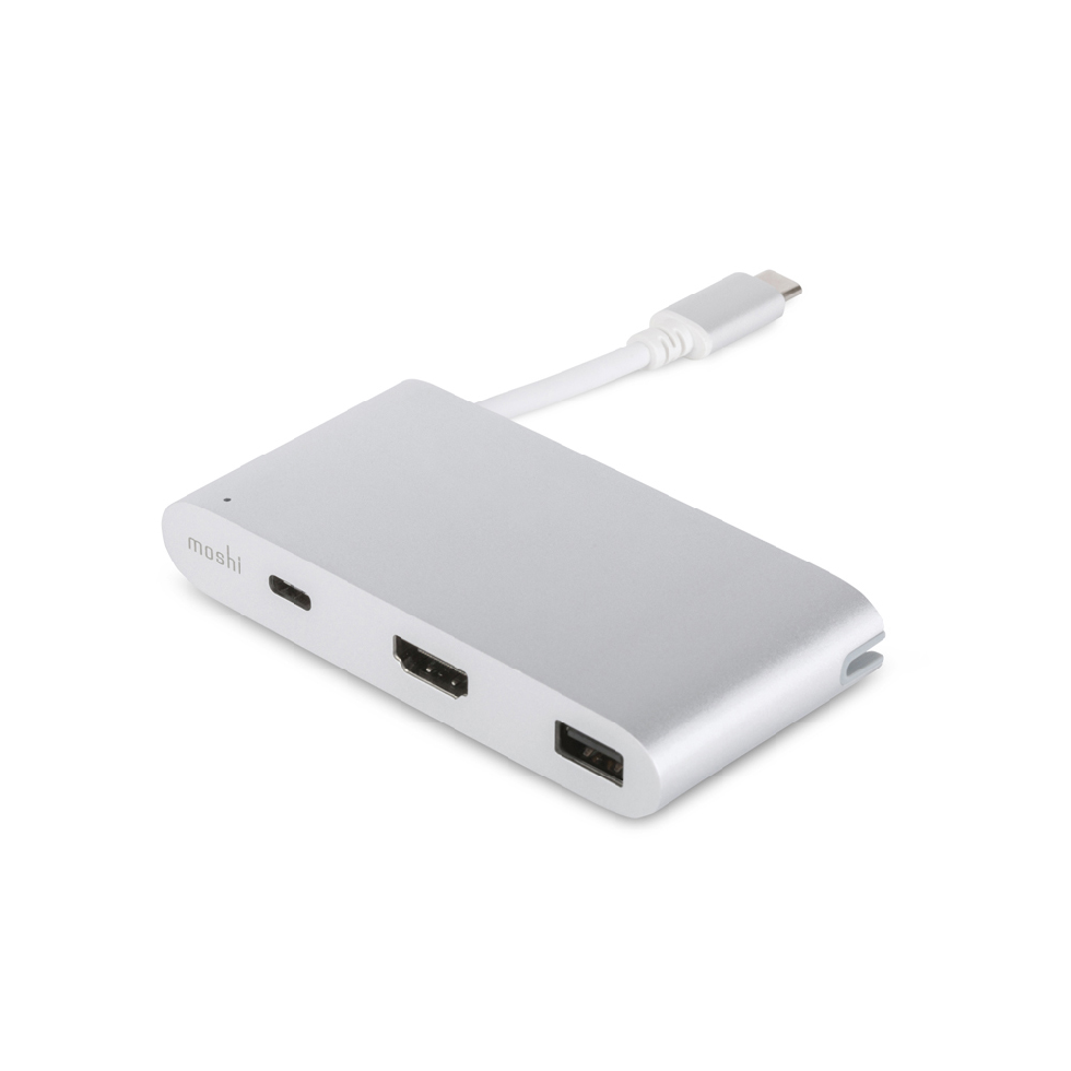 모쉬 USB C 멀티포트 3in1 어댑터, Silver 