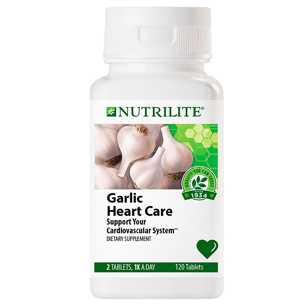 암웨이 뉴트리라이트 갈릭 허트 케어 포뮬라 120정 Nutrilite Garlic Heart Care Formula 120 Count, 1개 