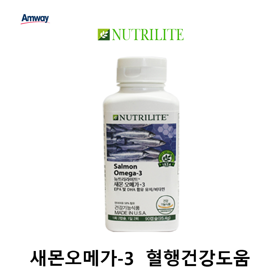 암웨이 새몬오메가-3(혈행건강), 95.4g, 90캡슐 