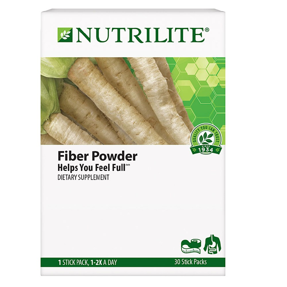 암웨이 뉴트리라이트 화이버 파우더 30팩 Nutrilite Fiber Powder 30 Stick Packs, 1개 