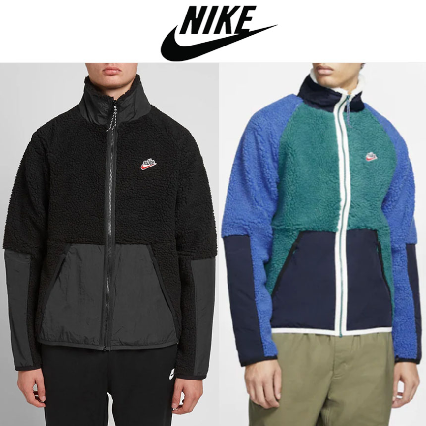 나이키 미국 정품 Nike Heritage Sherpa Jacket 남자 양털 후리스 집업 자켓 