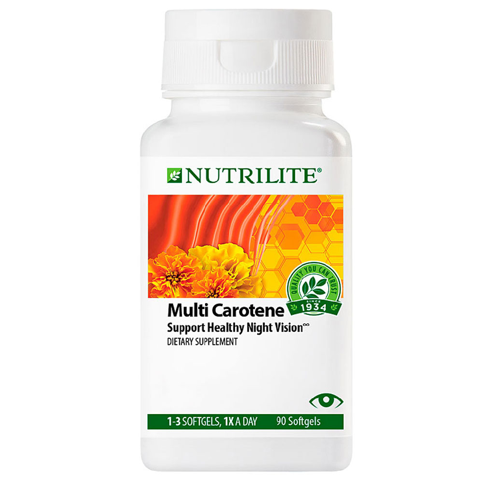 암웨이 뉴트리라이트 멀티 카로틴 90정 Nutrilite Natural Multi Carotene - 90 Softgels, 1개 