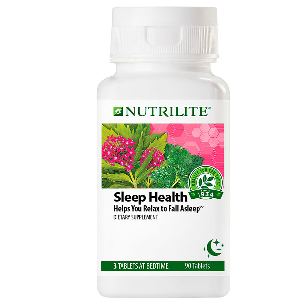 암웨이 뉴트리라이트 슬립 헬스 헬프 90개입 NUTRILITE Sleep Health Helps you Relax To Fall Asleep - 90 Count, 1개 