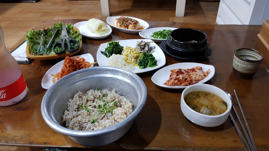 송백보리밥 이미지