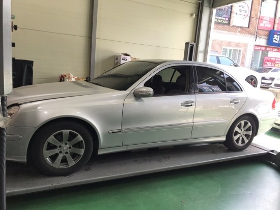 벤츠 W211 E200K SBC 모듈 교환, service brake visit workshop! 일산 벤츠 수리 전문 J모터스 ...
