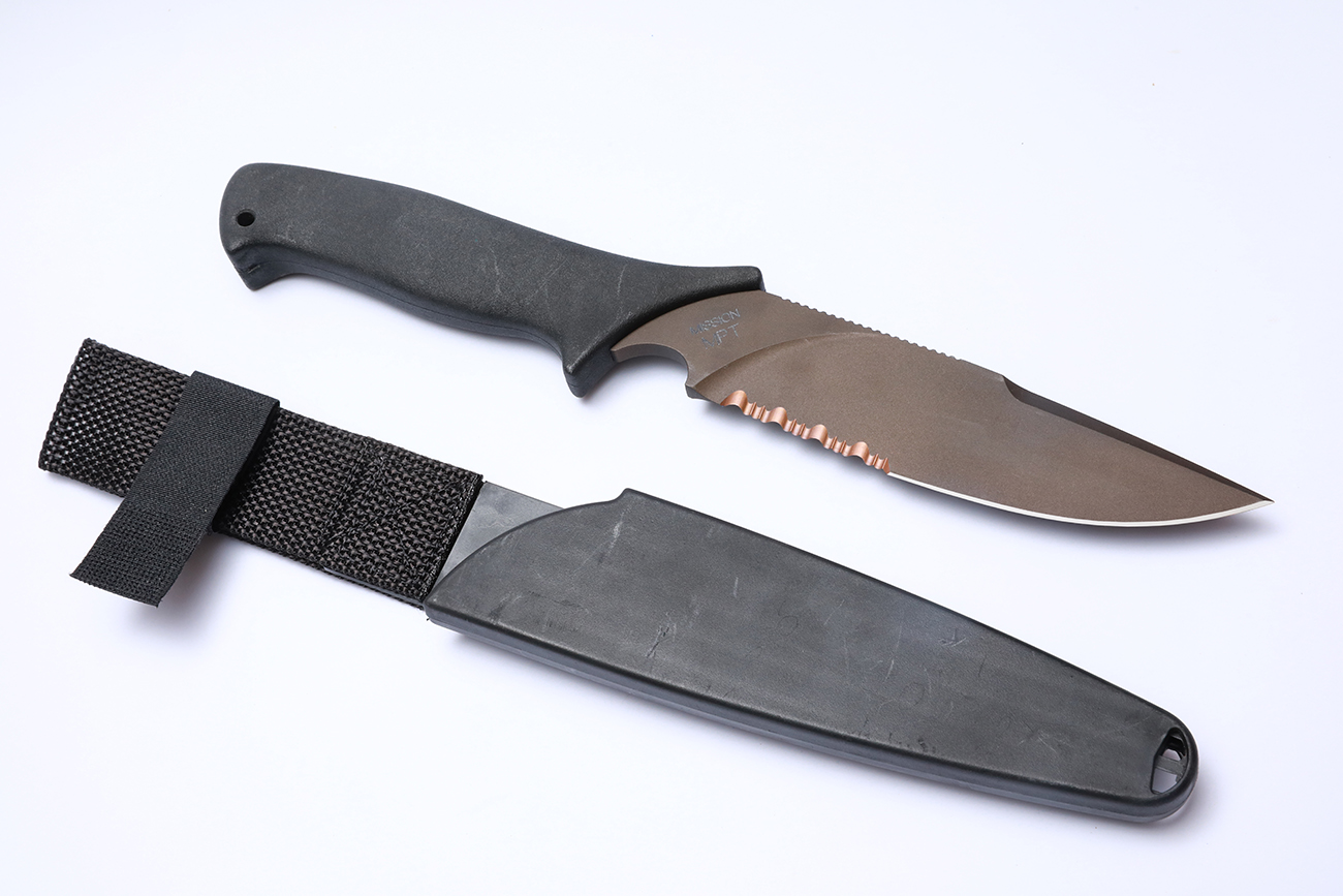 クリアランス売れ筋 MISSION KNIVES MPT チタンナイフ ekoserve.com