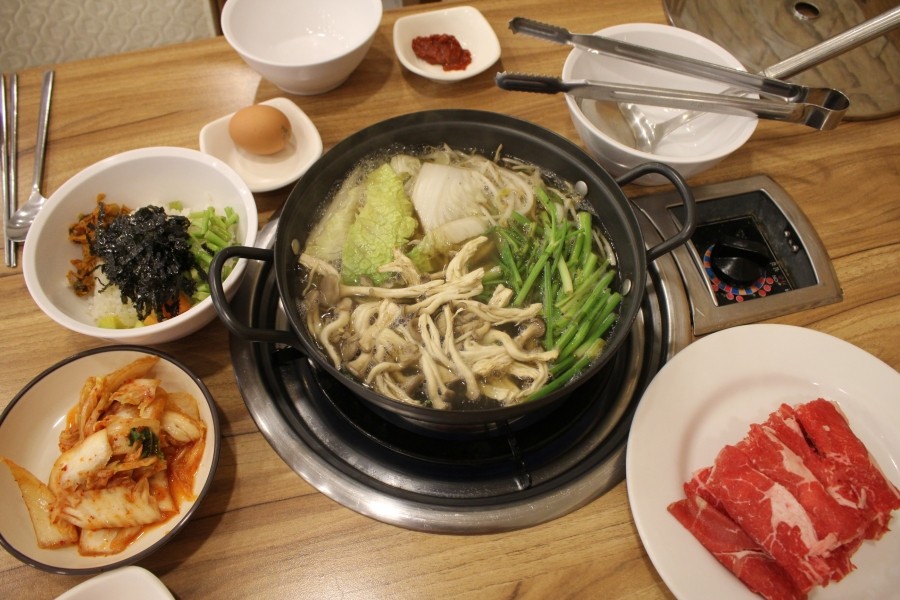 기장밀면 이미지