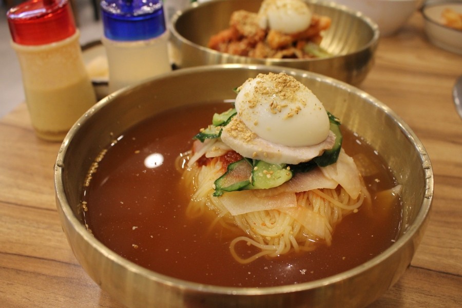 기장밀면 이미지