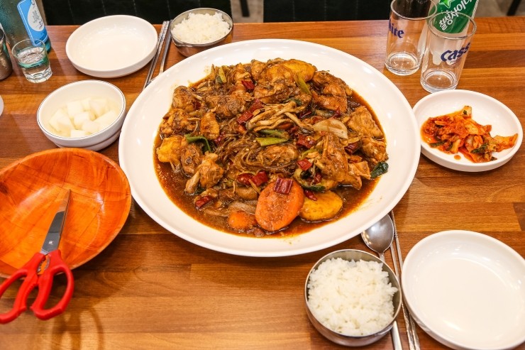 평화찜닭 이미지