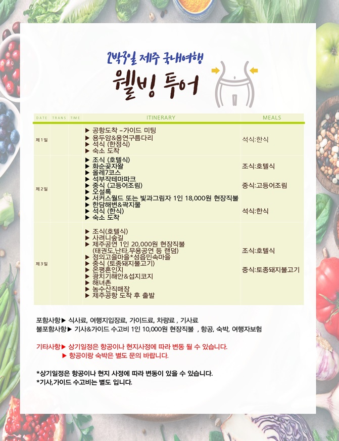 (주)웰빙투어 이미지