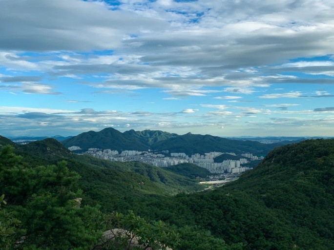 산정상 이미지