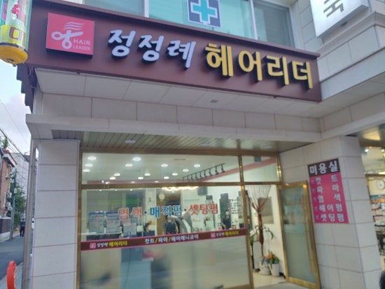 정정례헤어 이미지