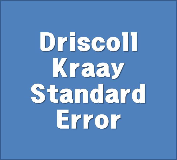 [STATA를 활용한 논문통계] Driscoll & Kraay 표준오차(DKSE) 네이버 블로그