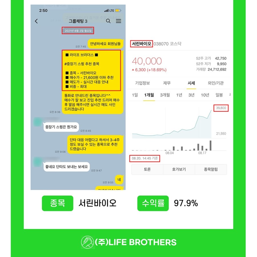 서린 바이오 주가 (92) 사진