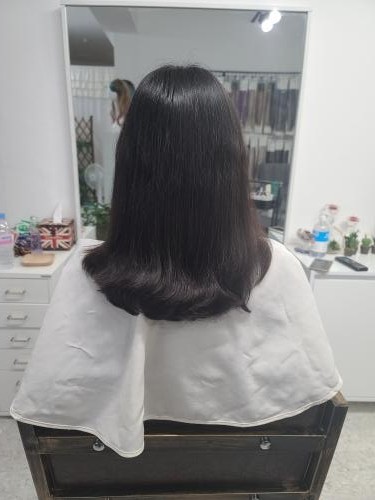 온붙임머리 이미지