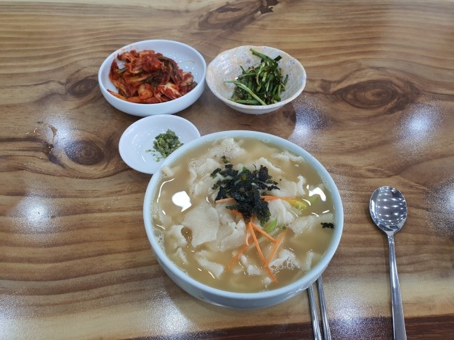 전통수제비 이미지
