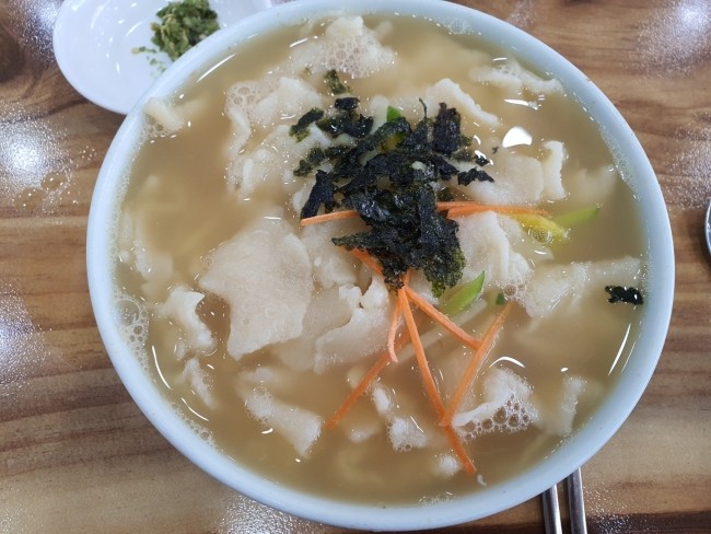 전통수제비 이미지