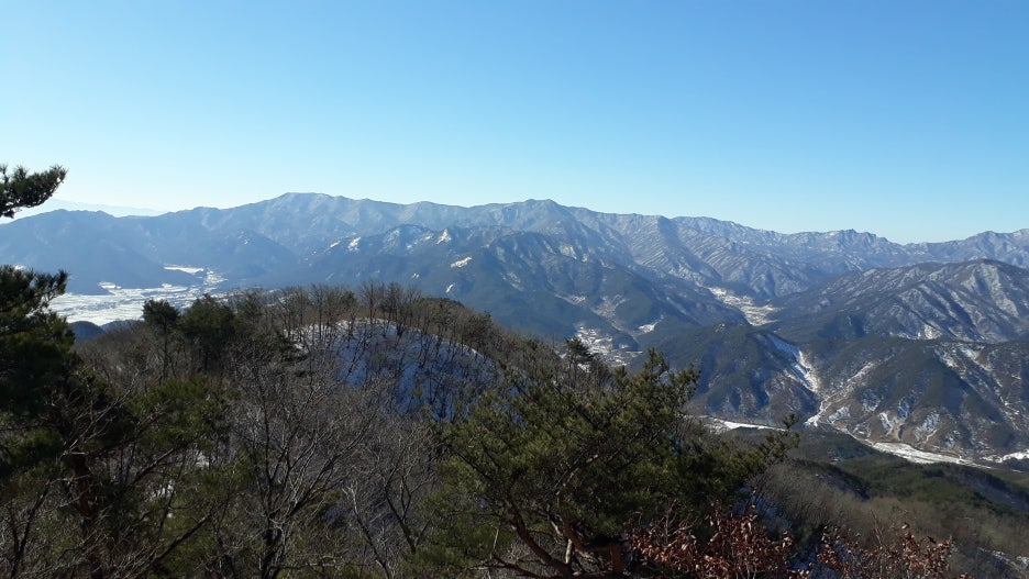 호음산 정상 이미지