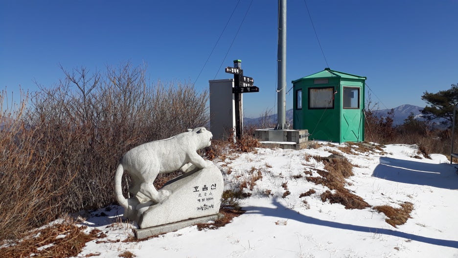 호음산 정상 이미지