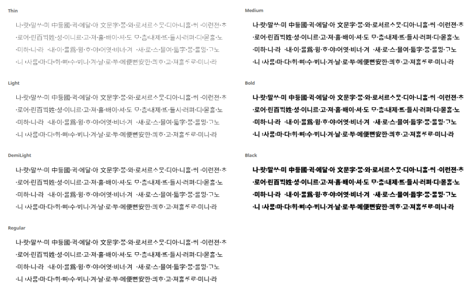 Noto 이미지