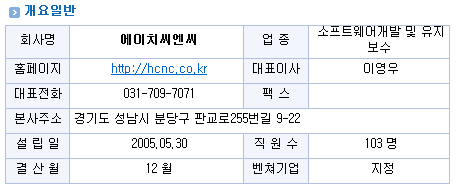 에이치씨물류 이미지