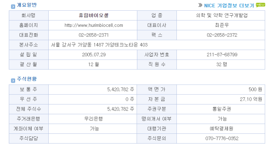 (주)바이오셀 이미지